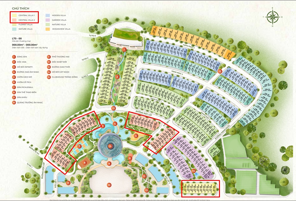 Central Villa - La Tiên Villa