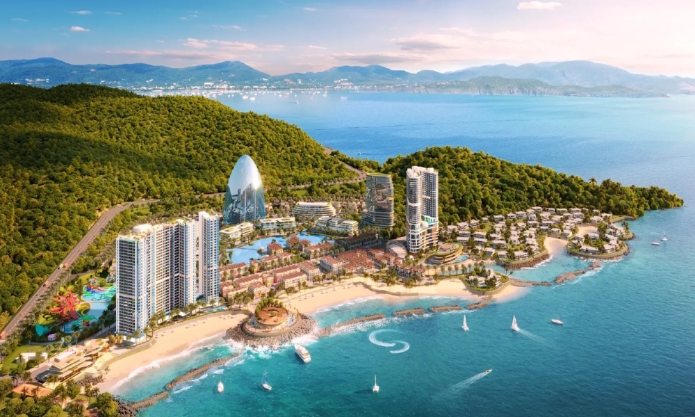 Vị trí "tựa sơn hướng thủy" La Tiên Villa