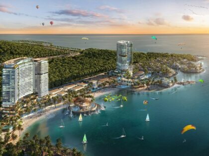 Vị trí "tựa sơn hướng thủy" La Tiên Villa